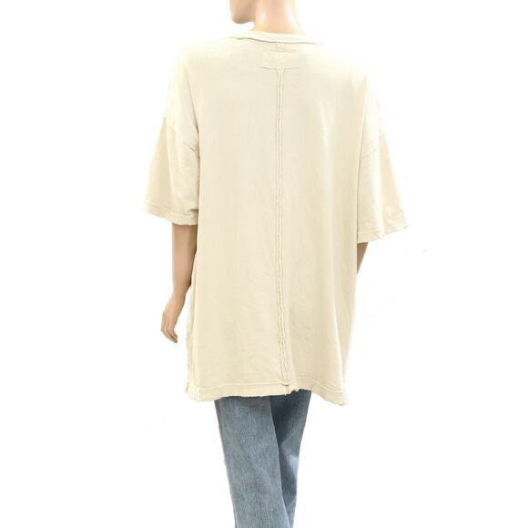 Free People We The Free Farm Friends Tee Top Oversized Cotton Graphic M 284003 - Picture 7 of 8